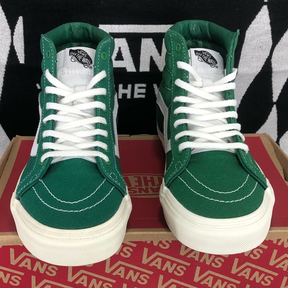 Vans Sk8-Hi Reissue 10 Oz. Canvas Verdant Greens’ - Picture 3 of 6
